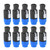 10PCS C NL4FC Audio Speaker Connector Waterproof 4 Pin Speakon Plug Cable Connector(Blue )