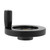 1 pcs Black Lathe Milling Machine Rear Ripple Hand Wheel With Revolving Handle(10x 80mm)
