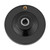 1 pcs Black Lathe Milling Machine Rear Ripple Hand Wheel With Revolving Handle(10x 80mm)