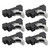 10Pcs Relay Base 8 Pin Holder Socket Accessory Set Kit AC  for Lathe Equipment