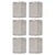 20 Pcs Hex Coupling Nut M8x1.25 L15mm 304 Stainless Steel Threaded Rod Connector for Bolts Studs Machine Screws
