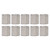 20 Pcs Hex Coupling Nut M8x1.25 L15mm 304 Stainless Steel Threaded Rod Connector for Bolts Studs Machine Screws