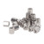 20 Pcs Hex Coupling Nut M8x1.25 L15mm 304 Stainless Steel Threaded Rod Connector for Bolts Studs Machine Screws