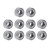 10pcs Steel Double Shielded 685ZZ Miniature Ball Bearings Mini Bearing 5x11x5mm