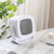 Desktop Heater 800W Energy Efficient Fast Heating Overheating Protection Dumping Shutdown Space Heater with Thermostat EU Plug 220V