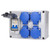 Wall Socket Dual German Power Outlet Box Receptacle 200250V with 230V 40A 1P+N RCD