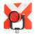 Single Tilt Prism Survey Prism 64mm Effective Diameter 0 Or ‑30mm Lens for Total Station