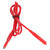 Banana Plug Test Leads Kit Male to Male Stackable Electrical Multimeter Wire Cable J.70027 4mmRed
