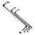 3Pcs Right Angle Double Head Z shaped Offset Screwdriver Set