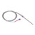 K Type Temp Thermocouple Temperature Sensor Thermal Probe Stainless Steel 0~600℃ WRNT187(Red Black Line Type 5 Meter)