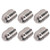 50Pcs Set Screw A2‑70 Stainless Steel Grub Screws Assortment Kit Hardware Fasteners SetM3x4