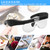 5X Magnifying Headset with LED Light Magnifying Glass Head Mounted Jewelry Loupe Magnifier with Multiple Lens 2 LED Lights for Crafting Clock Watch Electronics Repair Hobby Tool