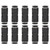 10Pcs Pneumatic Connectors Straight Push Pipe Fittings Air Compressor Accessories16mm