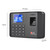 Intelligent Biometric Fingerprint Password Attendance Machine Time Clock Employee Checking-in Recorder 2.4 inch LCD Screen Voice Prompt 11 Languages Time Attendance Machine