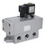 Electric Solenoid Valve G3/8in 2 Position 5 Way Single Control Directional Valve K25DH‑10DC12V