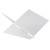 Acrylic Book Stand Displaying Shelf X Shaped Book Rack for Cookbook Recipe Menu Magazines Storybook Holder for Opening Books