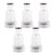5Pcs Faucet Adapter Transparent Plastic Practical Tap Inlet Hose Universal Adapter