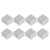 8Pcs Cooling Fins Aluminum Power Radiator Heat Sink Kit for Electronics CPU Module 40x40x30mmWith Adhesive