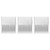 8Pcs Cooling Fins Aluminum Power Radiator Heat Sink Kit for Electronics CPU Module 40x40x30mmWith Adhesive