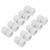 10PCS/set  IP68 Waterproof White Nylon Plastic Cable Gland Connector (PG11)