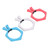 3Pcs Sublimation Tumblers Pinch Tool Pincher for 20oz Blanks Wrapping Clamp Grip Tool Paper Supplies Pink Blue White