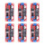 6PCS DC Buck Module Voltage Regulator Adjustable Power Board High Current 5‑38V to 1.25‑36V