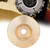 Bevel Carving Shaping Disc Angle Grinder Grinding Wheel Tool 100mm Gold for Wood NonMetallic Materials