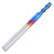 4Flute End Mill Tungsten Steel NanoBlue Coating CNC Straight Handle Milling Cutter(3.175 x 2.5 x 6 )