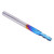 4Flute End Mill Tungsten Steel NanoBlue Coating CNC Straight Handle Milling Cutter(3.175 x 2.5 x 6 )