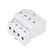 Surge Protective Arrester Device Pa66 Low Voltage House Surges Protector 4P 40KA 230 400V