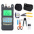 FTTH Fiber Optic Tool Kit Termination with Optical Power Meter Cleaver Stripper Miller Clamp