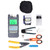 FTTH Fiber Optic Tool Kit Termination with Optical Power Meter Cleaver Stripper Miller Clamp