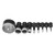 9PCS Diamond Hole Saw Set M14 Angle Grinder Brazed Diamond Drill Core Bits 5 6 8 10 12 20 32 35 68mm for Glass