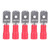 1000Pcs Crimp Terminals Male Insulated Large Load Spade Wire Electrical Connector Accessories