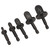 Swaging Tool Bit Carbon Steel Wear Resistance Pipe Flaring Tool 1/4in 3/8in 1/2in 5/8in 3/4in