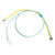 PTC Thermistor 3 Core Epoxy Resin Waterproof Probe Fast Conduction Temperature Sensor Thermal Switch 110℃