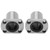 2Pcs Flange Linear Bearing Low Operating Load Smoothly Rotation Point Contact Linear Bearing Replacement