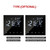 Smart Heating Thermostat Digital Temperature Controller Touchscreen LCD Display Week Programmable Electric Heating Thermostat Anti-freeze for Home School Office Hotel