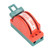 2 Pole Knife Switch Double Throw Disconnect Switch Electrical Load Switch with Fastening Rings 220V 380V