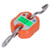 Hanging Scale LCD Digital Display 150KG Range Weighing Tool for Warehouse Luggage Orange