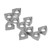 10Pcs Carbide Turning Inserts Indexable Coated for Wood Milling CNC Lathe Tools RWNMU040308ERR