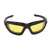 Anti Fog Goggles Dual Layer Lens Scratch Proof Impact Resistant UV Proof Eye Protection Detachable Glasses with Strap Amber