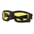 Anti Fog Goggles Dual Layer Lens Scratch Proof Impact Resistant UV Proof Eye Protection Detachable Glasses with Strap Amber