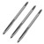 3Pcs/Set M3/M4/M5 Bearing Steel Hand Thread Tap Screw Taps Tool(M5)