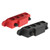2PCS Stud Power Distribution Block 4 X 5/16in Red Black 250A Bus Bar for RV 48V DC