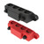 2PCS Stud Power Distribution Block 4 X 5/16in Red Black 250A Bus Bar for RV 48V DC