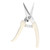 Pruning Shears Stainless Steel Hand Tool with Lock Ivory Handle for Garden Flower Picking