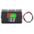 Digital Battery Monitor with Backlight LED Indication Battery Voltage Meter for Car Motorcycle Ship DC 8‑100V White Backlight