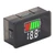 Digital Battery Monitor with Backlight LED Indication Battery Voltage Meter for Car Motorcycle Ship DC 8‑100V White Backlight