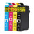 4 Pcs Ink Cartridge Black and Tri Color Combo Set BK C M Y Printer Ink Cartridge Replacement for WorkForce